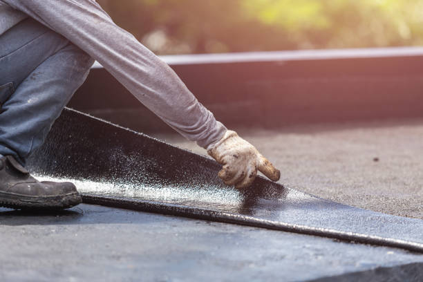 Professional Emergency Waterproofing technician working in Cloverdale, IN
